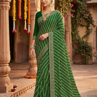 Latest Dyed Matching Saree without Blouse for Premium Ethnic and Traditional Wear | JP-GOLGAPPA