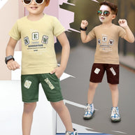 Boys T-Shirt Pant Set Wholesale in Surat | BCI-2245