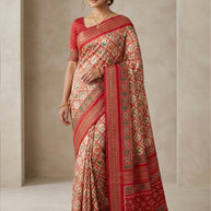 Vibrant Elegance Jacquard Silk Saree With Blouse Piece | MDW-DVITI