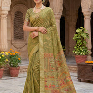 Graceful Printed Saree with Blouse Piece for Modern Ethnic Fashion | RMF-MAHIMA VOL-10