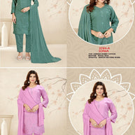 Designer Embroidered Pakistani Suit for Women | CBS-3784
