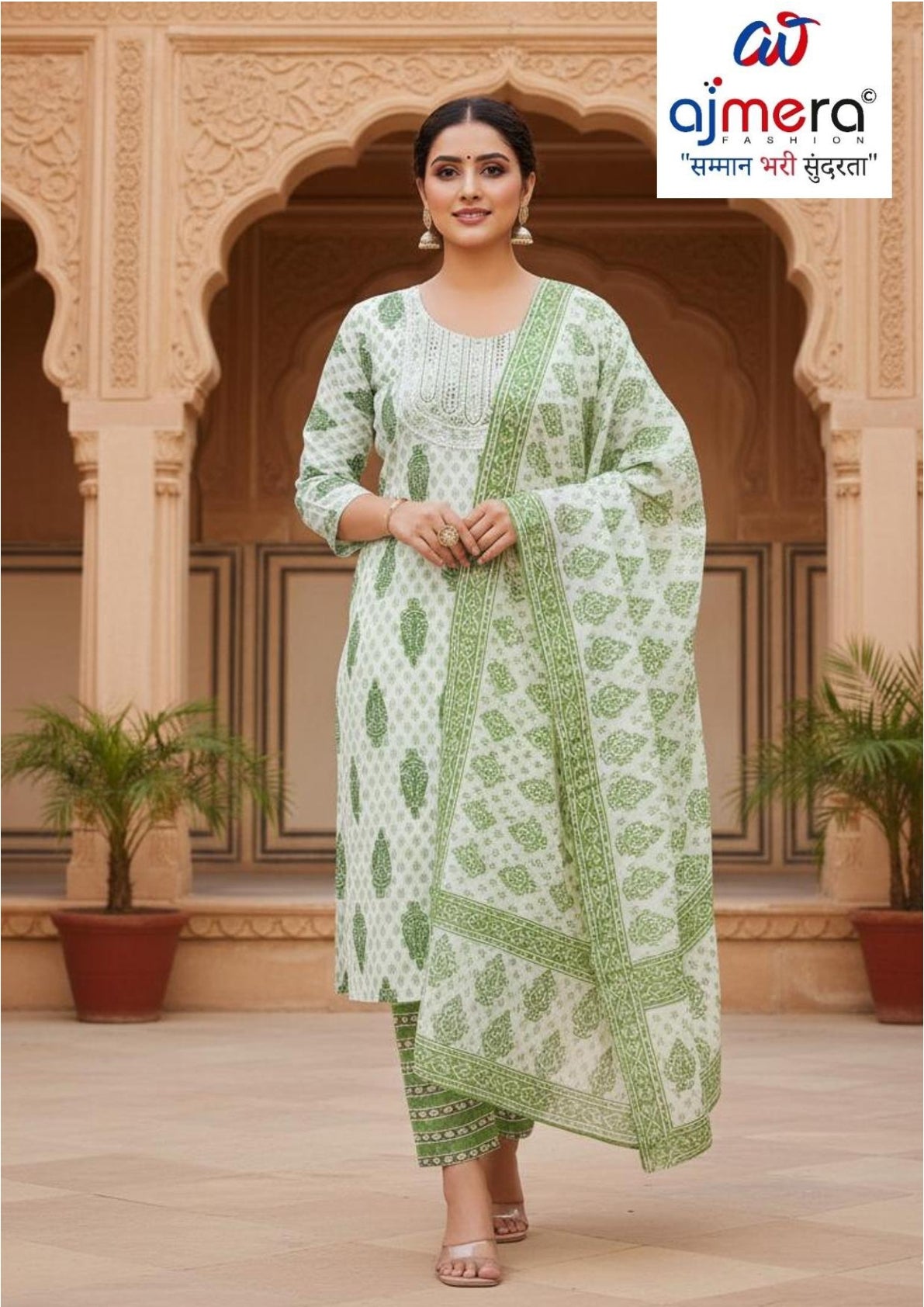 Designer Kurti Set for Women | JNF-SIMI 3PCS SET
