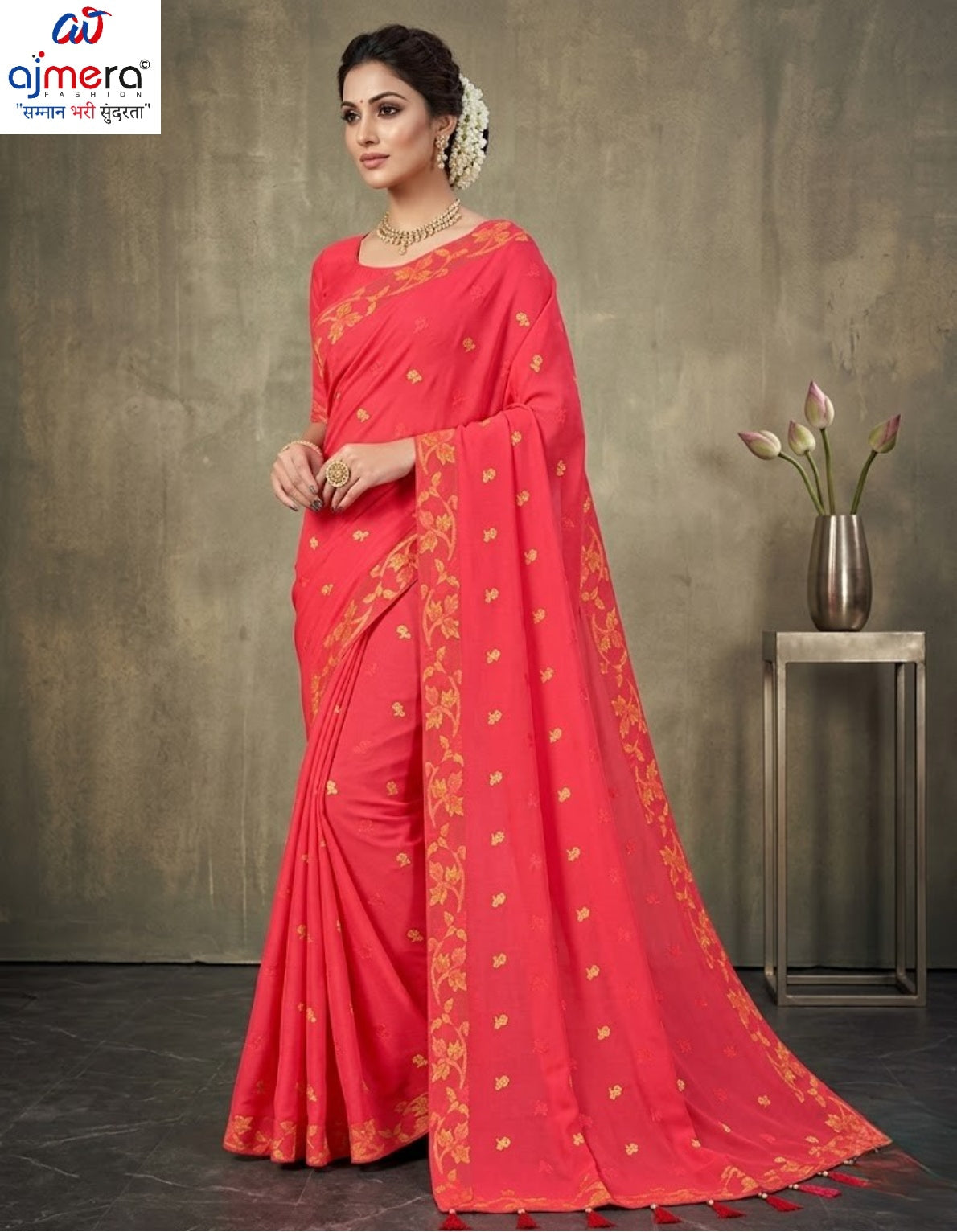 Cotton Saree with Without Blouse for Premium Ethnic and Traditional Wear | PJA-MEHAR