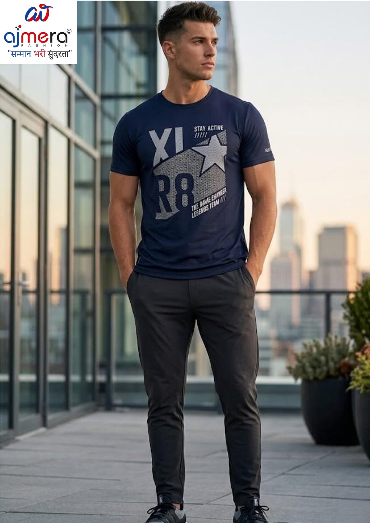 Premium Men's T-Shirt for Casual & Daily Wear | RLE-CORE