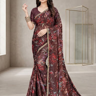 Designer Printed Saree with Blouse Piece for Special Occasions | RDD-NAYRA