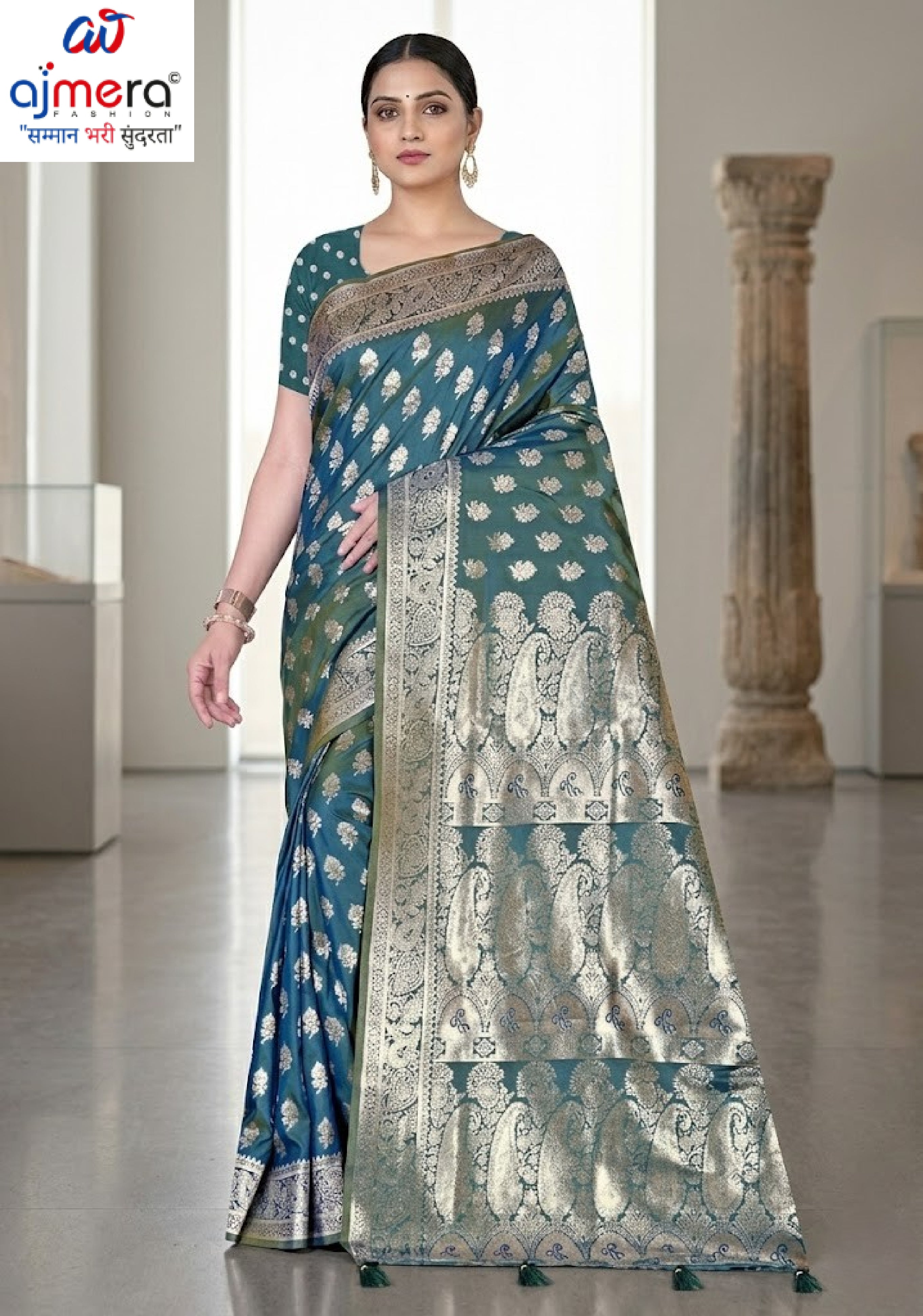 Exclusive Jacquard Silk Saree with Blouse Piece for Premium Cultural Wear | TUL-MALBARI SILK VOL-55