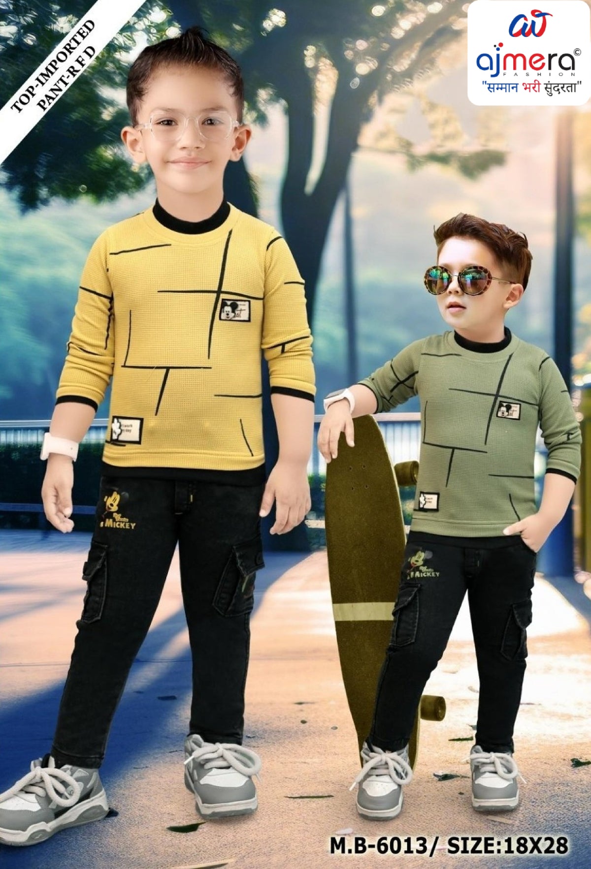 Wholesale Boys T-Shirt & Pant Set | SAP-MB6013