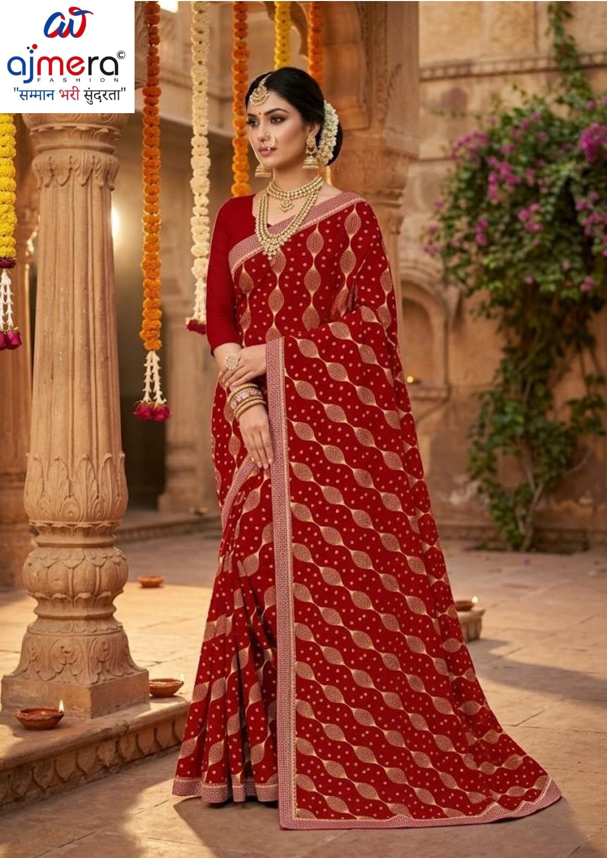 Lycra Dyed Matching Saree Collection without Blouse for Premium Ethnic and Traditional Wear | JP-SAAWARIYA