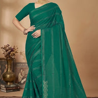 Dyed Matching Saree Dealer without Blouse for Premium Ethnic and Traditional Wear | KAVI-TOUCH