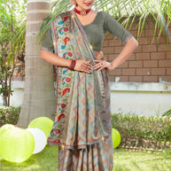 Stylish Printed Saree with Blouse Piece for Traditional Celebrations  | PRM-ASTROLOGY