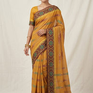 Handloom Cotton Saree with Without Blouse for Premium Ethnic and Traditional Wear | NDN-HANDLOOM SAREE-428