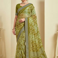 Fashionable Printed Saree with Blouse Piece for Festive Collection | RDD-ATLANTA