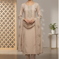 Premium Glass Organza Unstitched Suit Set | BKE-SHRISTY