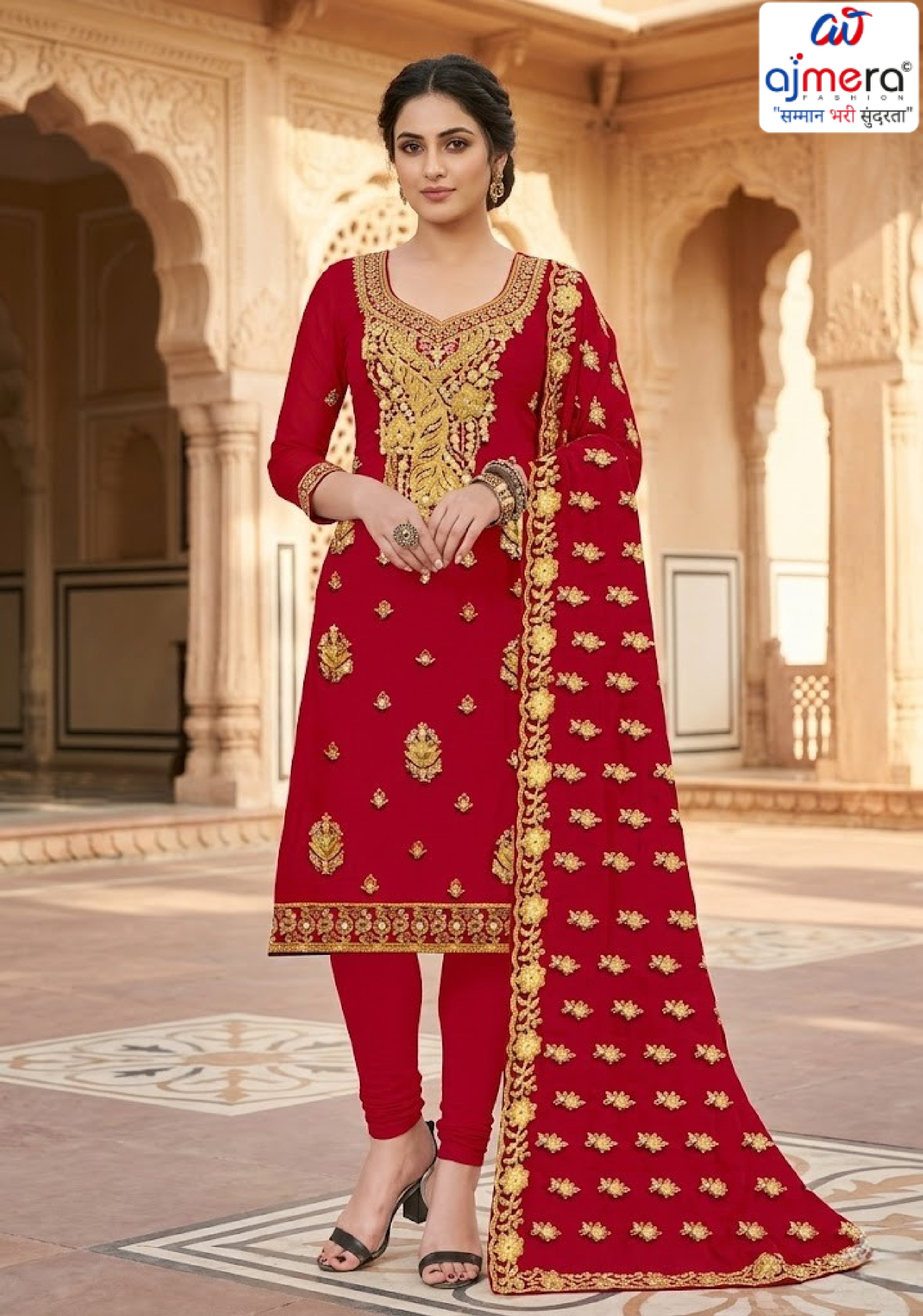 Royal Jaam Unstitched Dress Material | RPY-ROYAL WORLD