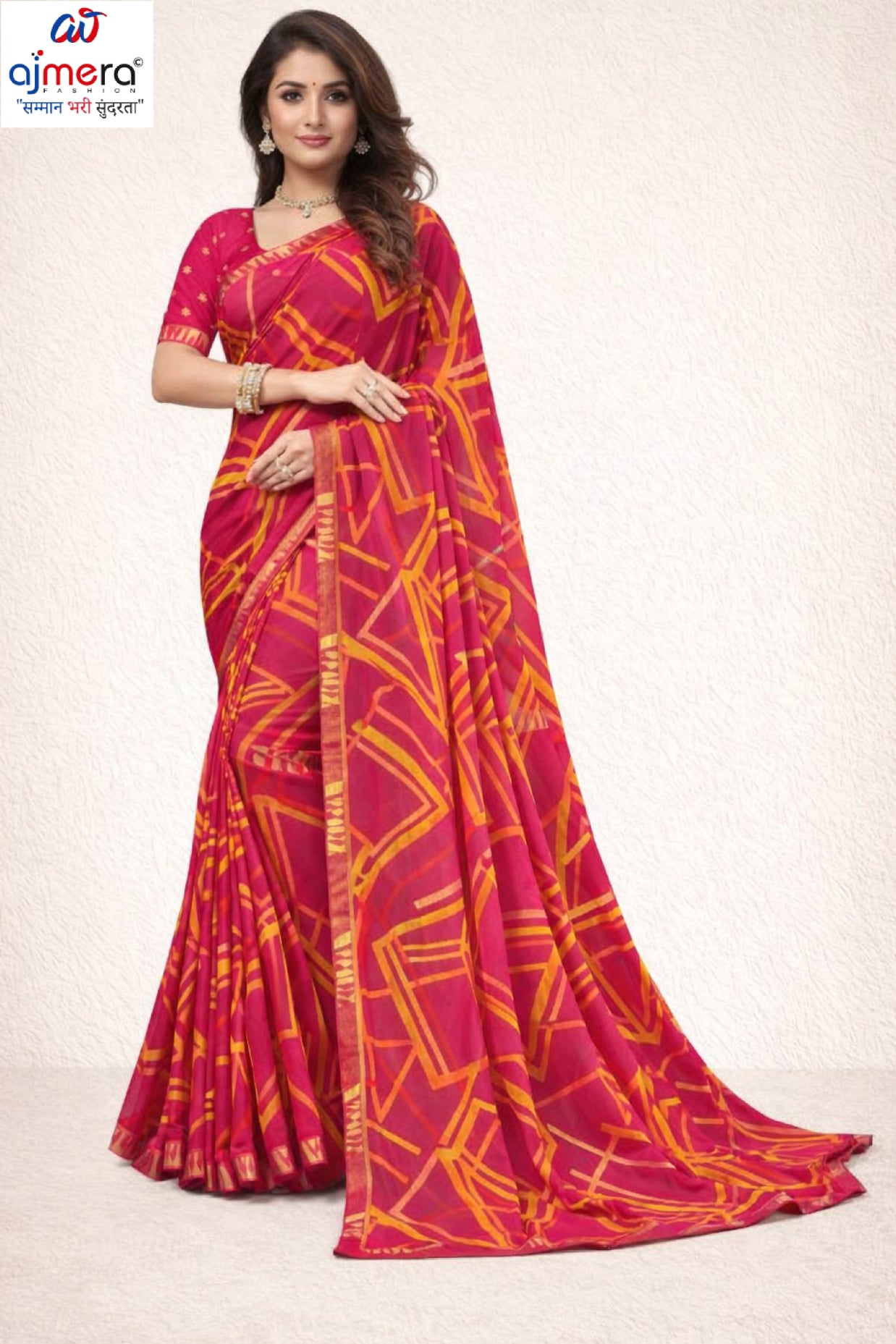 Contemporary Printed Saree with Blouse Piece for Premium Wear  | RDD-BHOOMI VOL-03