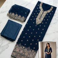 Premium Fox Unstitched Suit Set | PCH-VENILLA