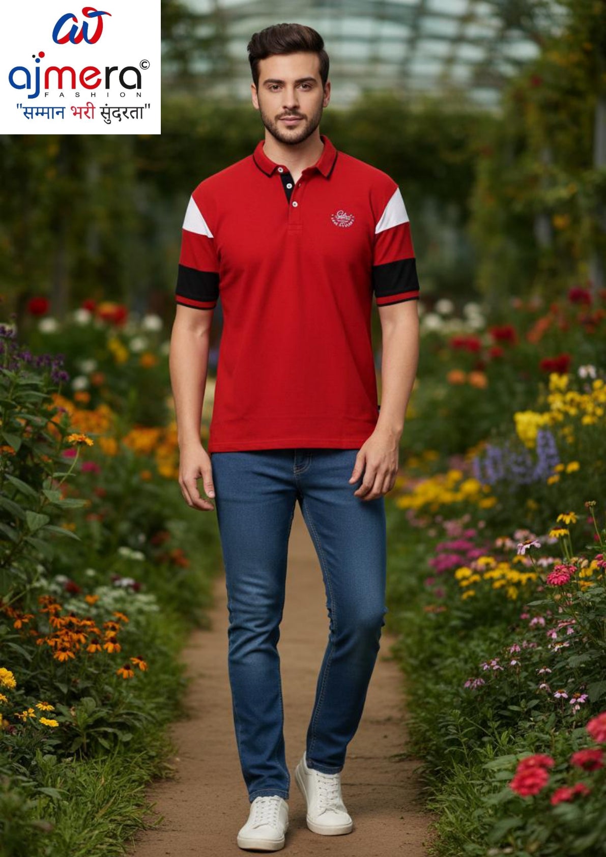 Mens T-Shirt Supplier India | JPSTSPOTK052