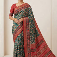 Regal Elegance Jacquard Silk Saree With Blouse Piece | MDW-MYSHA