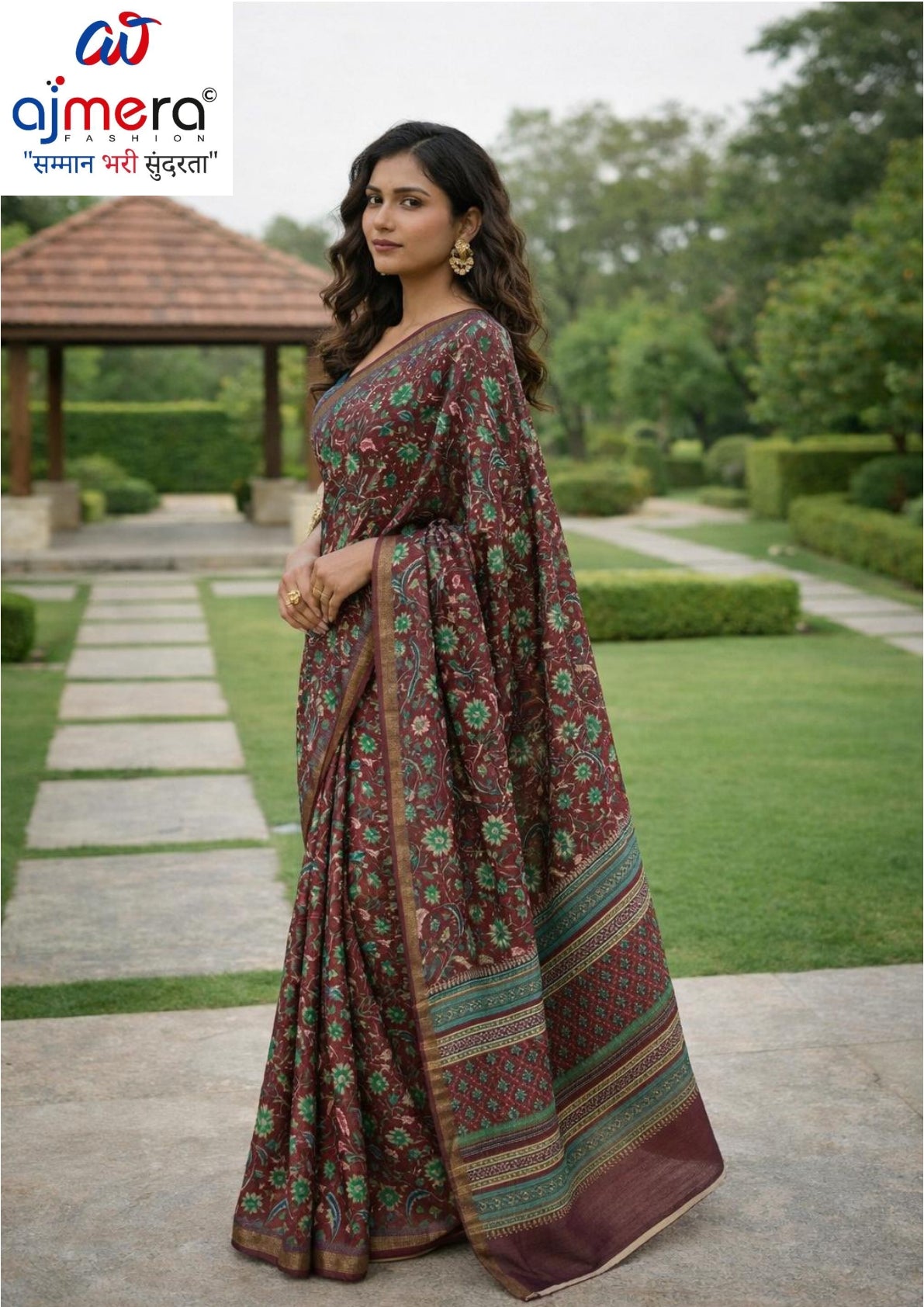 Fashionable Printed Saree with Blouse Piece for Festive Collection | RMF-BAHURANI VOL-3