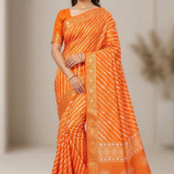 Digital Print Silk Saree with Blouse Piece for Premium Ethnic and Traditional Wear | STG-DHANSIRI