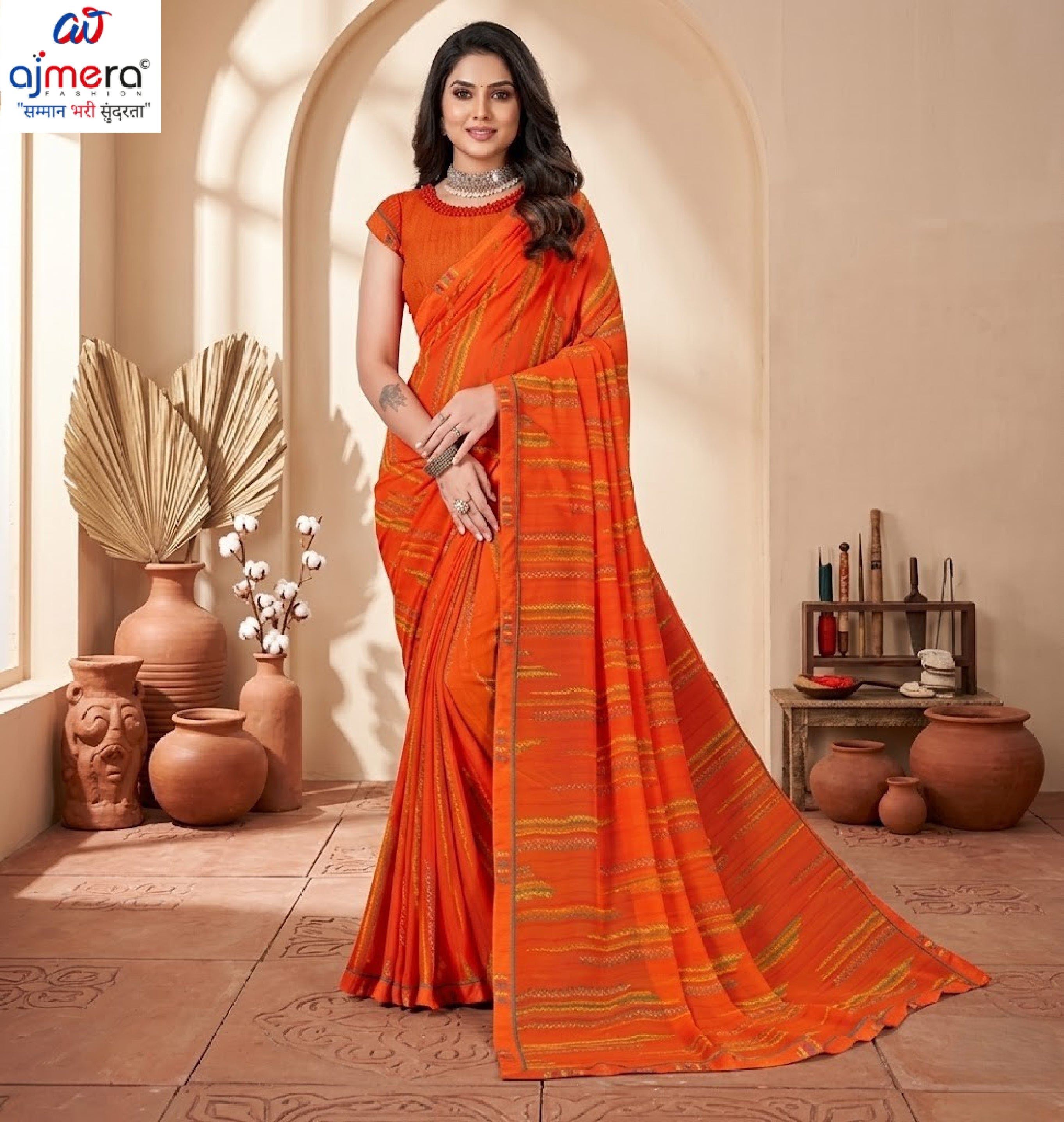 Beautiful Printed Saree with Blouse Piece for Cultural Celebrations  | RDD-BHOOMI VOL-06