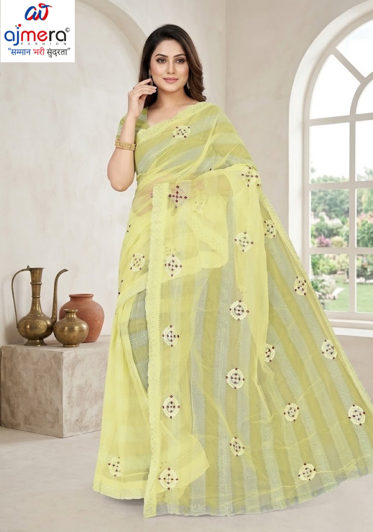 Surat Dyed Matching Saree Manufacturer with Blouse Piece for Premium Ethnic and Traditional Wear | VKM-NETWORK
