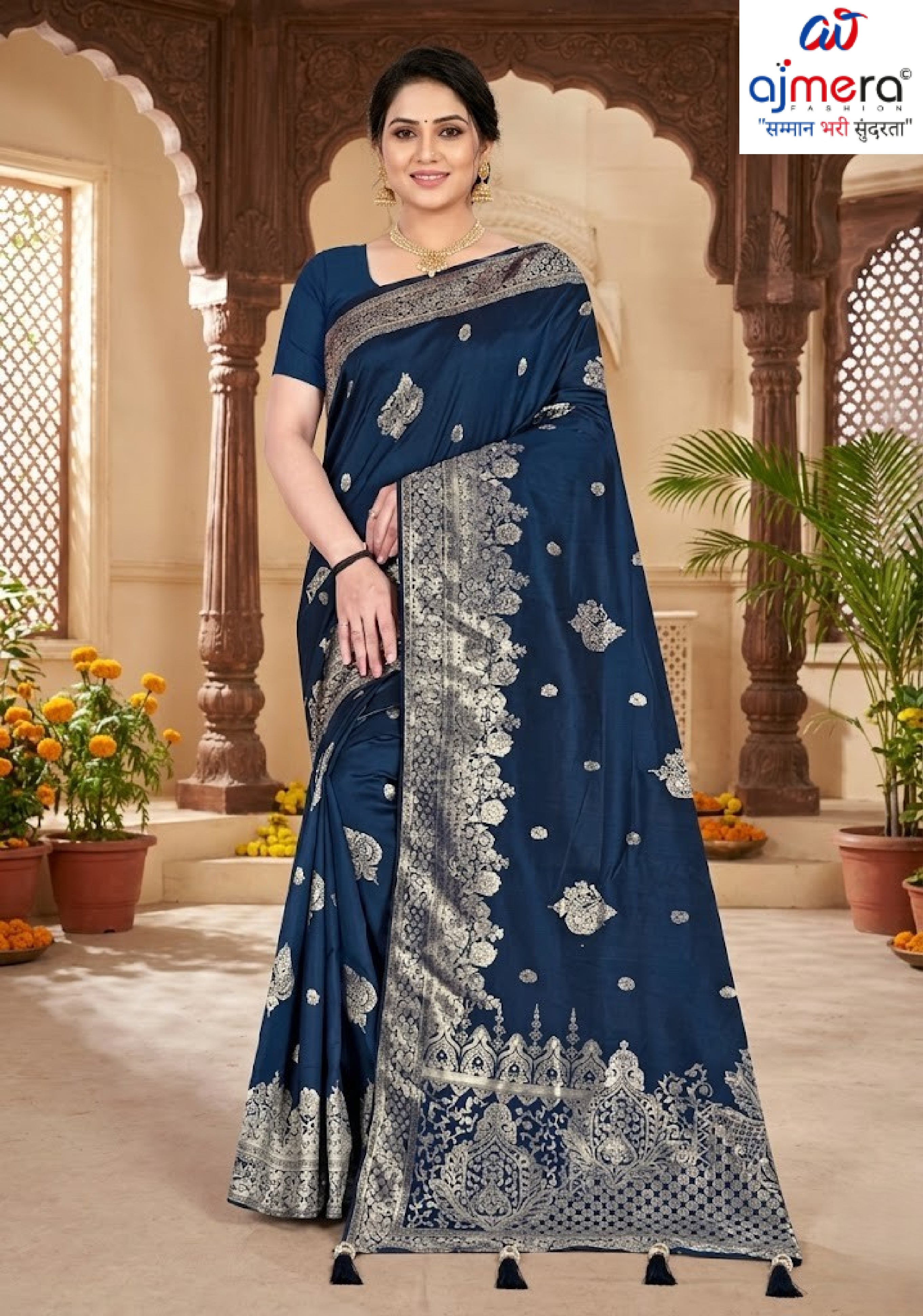 Timeless Jacquard Silk Saree With Blouse Piece | TUL-HUMJOLI SILK VOL-20