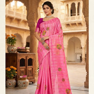 Exclusive Printed Saree with Blouse Piece for Elegant Ethnic Look | PRM-GIRIJA
