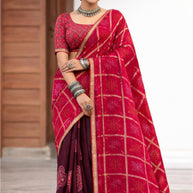 Classic Printed Saree with Blouse Piece for Timeless Traditional Style  | SYF-OMISHA VOL-04
