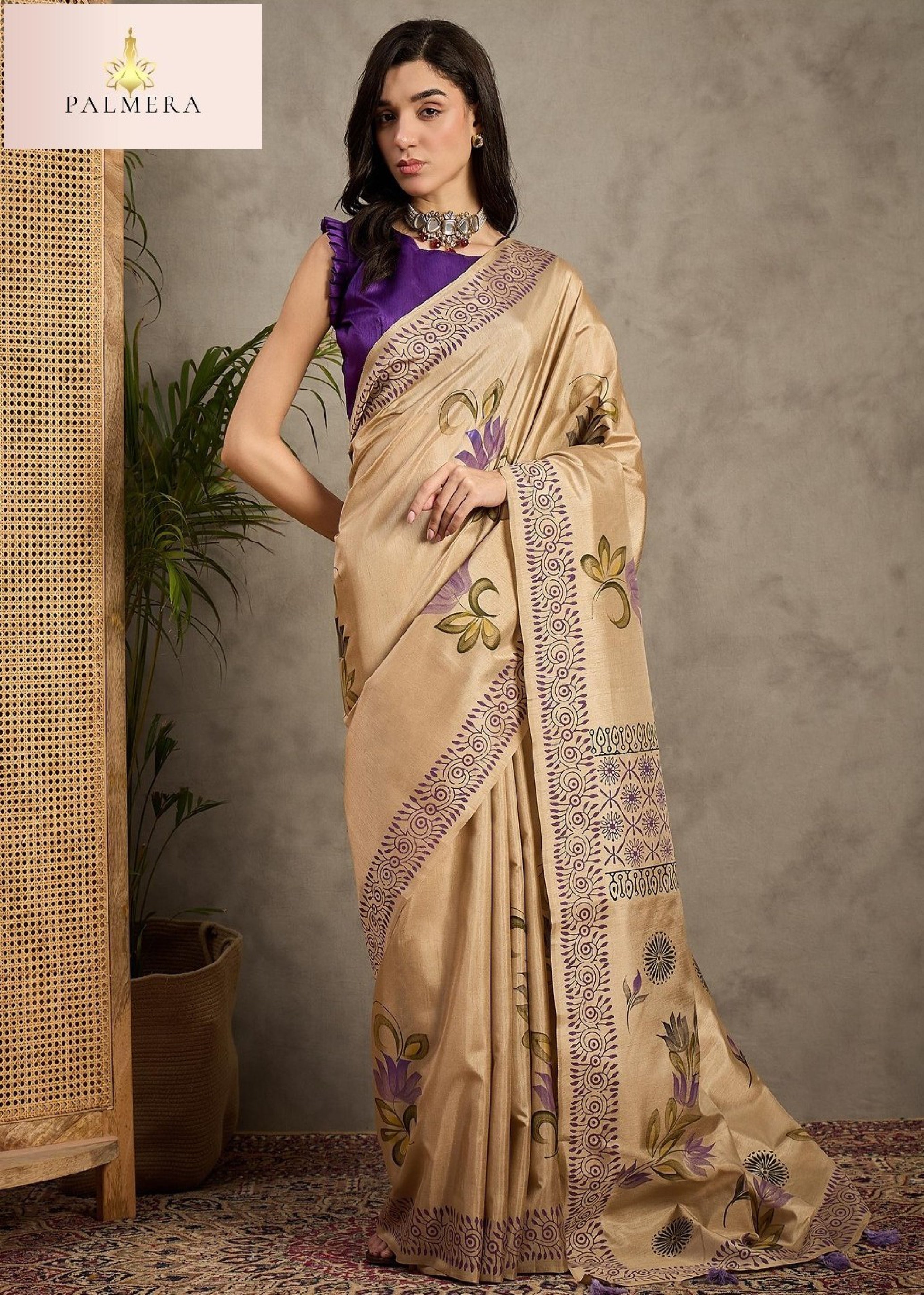 Palmera Saree Manufacturer and Palmera Saree Supplier | ALL-PANKHURI VOL-01