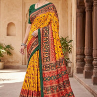 Designer Printed Saree with Blouse Piece for Special Occasions  | VER-BANJARAN-47456