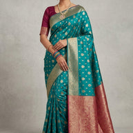 Designer Rapier Silk Matching Saree With Blouse Piece | BWF-VEDIKA