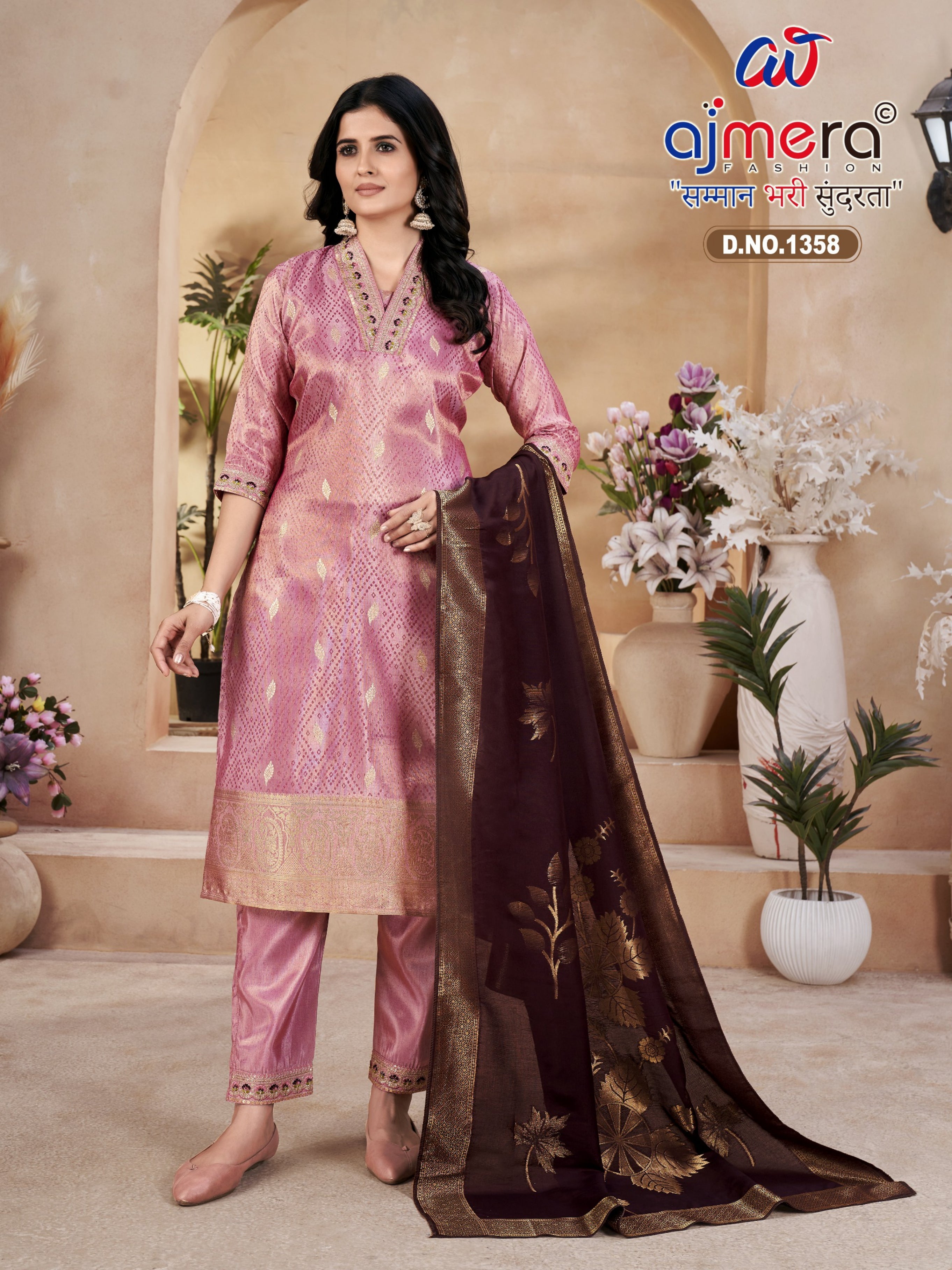 Designer Plus Size Premium Kurti Set for Women | JMH-1538 BIG SIZE