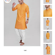 Premium Men's Kurta & Payjama for Wedding & Festive Wear | SNA-MKP12074
