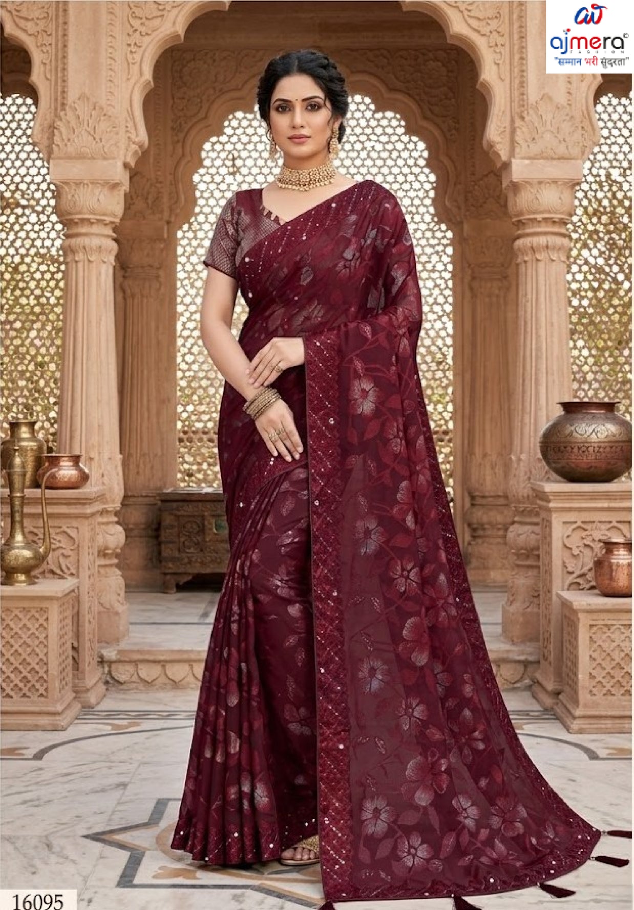 Contemporary Printed Saree with Blouse Piece for Premium Wear  | RDD-YUKTI VOL-60