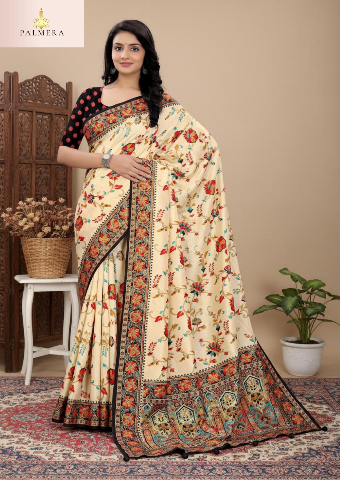 Ganga Silk Saree with Blouse for Premium Ethnic and Designer Wear | ALL-GANGA-31