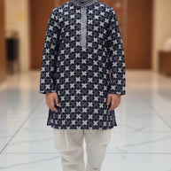 Kids Kurta & Payjama Wholesale in India | JDW-7350-1X10
