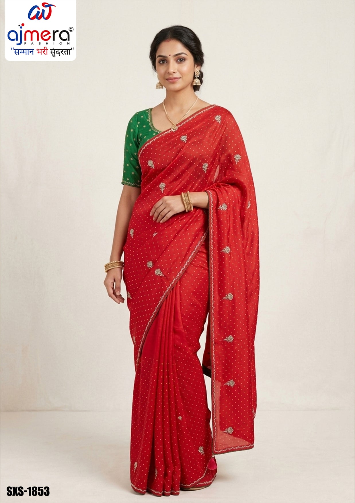 Premium Heritage Saree with Blouse Piece for Premium Ethnic and Traditional Wear | SXS-1853
