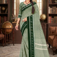 Contemporary Printed Saree without Blouse for Premium Wear | GLC-AMBIKA