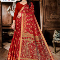 Cotton Saree with Without Blouse for Premium Ethnic and Traditional Wear | MSS-SHIV RUKMINI COTTON