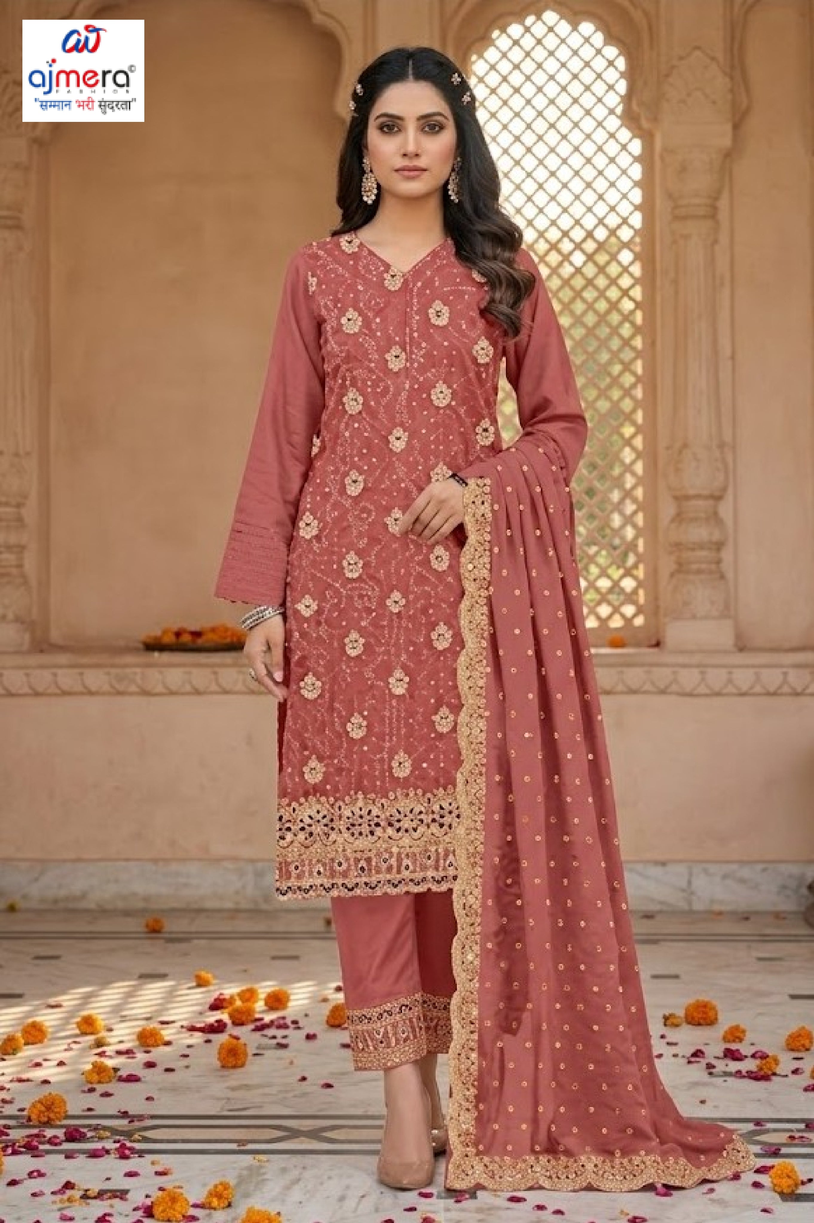 Designer Unstitched Suit Fabric | YF-MOUSAM ZOYA