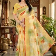 Graceful Printed Saree with Blouse Piece for Modern Ethnic Fashion | TTS-SAJAWAT VOL-2