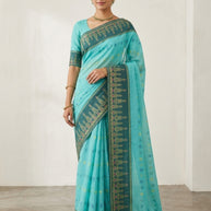 Handloom Cotton Saree with Without Blouse for Premium Ethnic and Traditional Wear | NDN-HANDLOOM SAREE-432