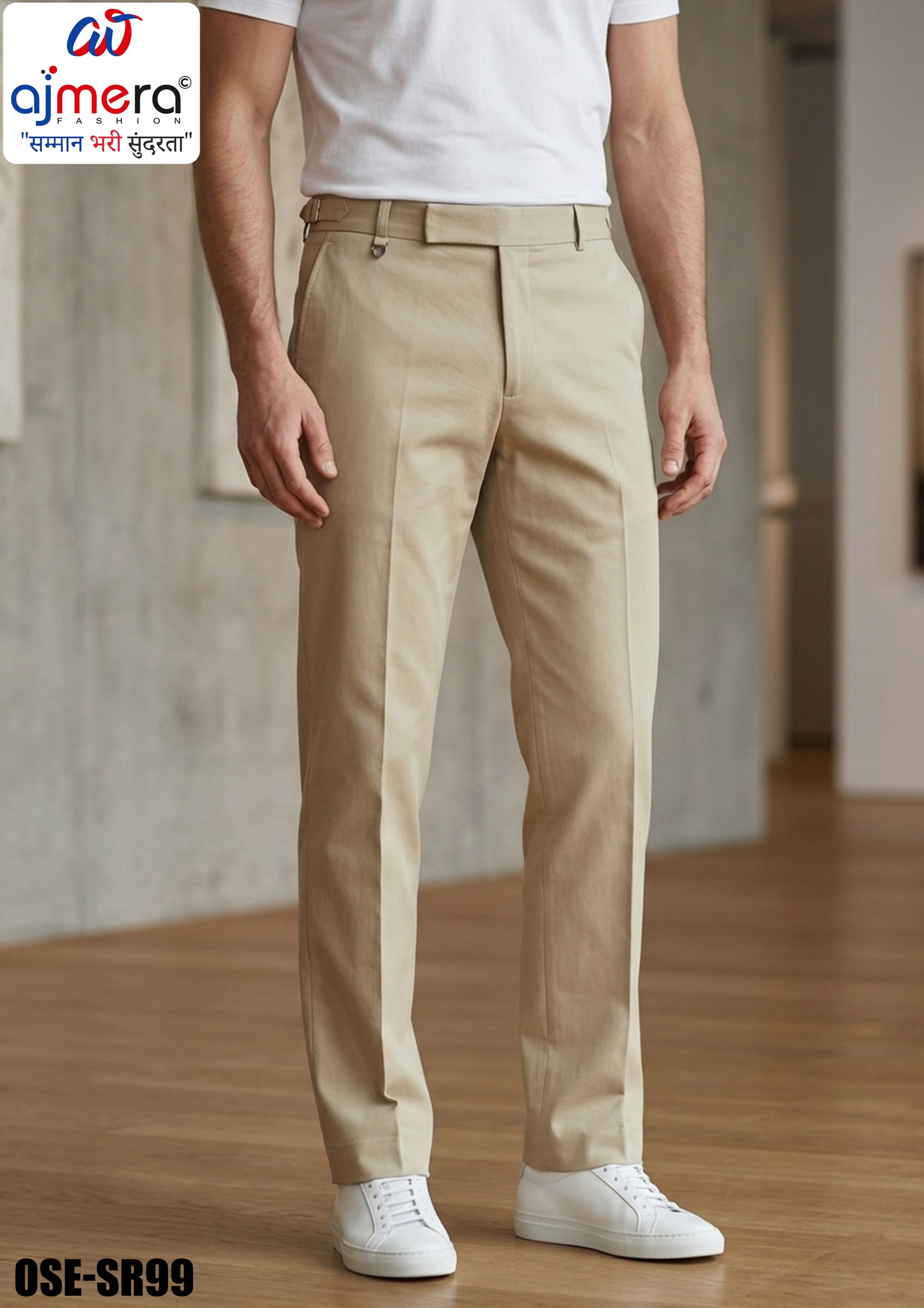 Premium Men's Formal Pant for Office & Business Wear | OSE-SR99