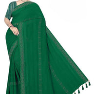Silk Dyed Matching Saree with Blouse Piece for Premium Ethnic and Traditional Wear | TIK-DAWAT