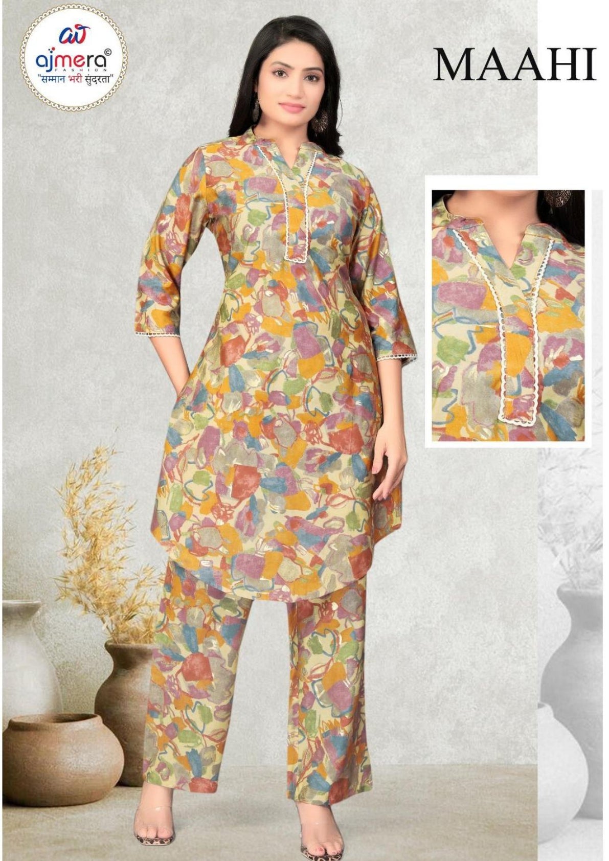 Designer Co-Ord Kurti Set for Women | SMY-MAAHI