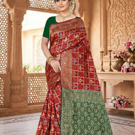 Exquisite Rapier Silk Matching Saree With Blouse Piece | TUL-KALASH SILK VOL-02