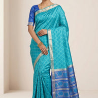 Festive Elegance Jacquard Silk Saree With Blouse Piece | MDW-AMAYA