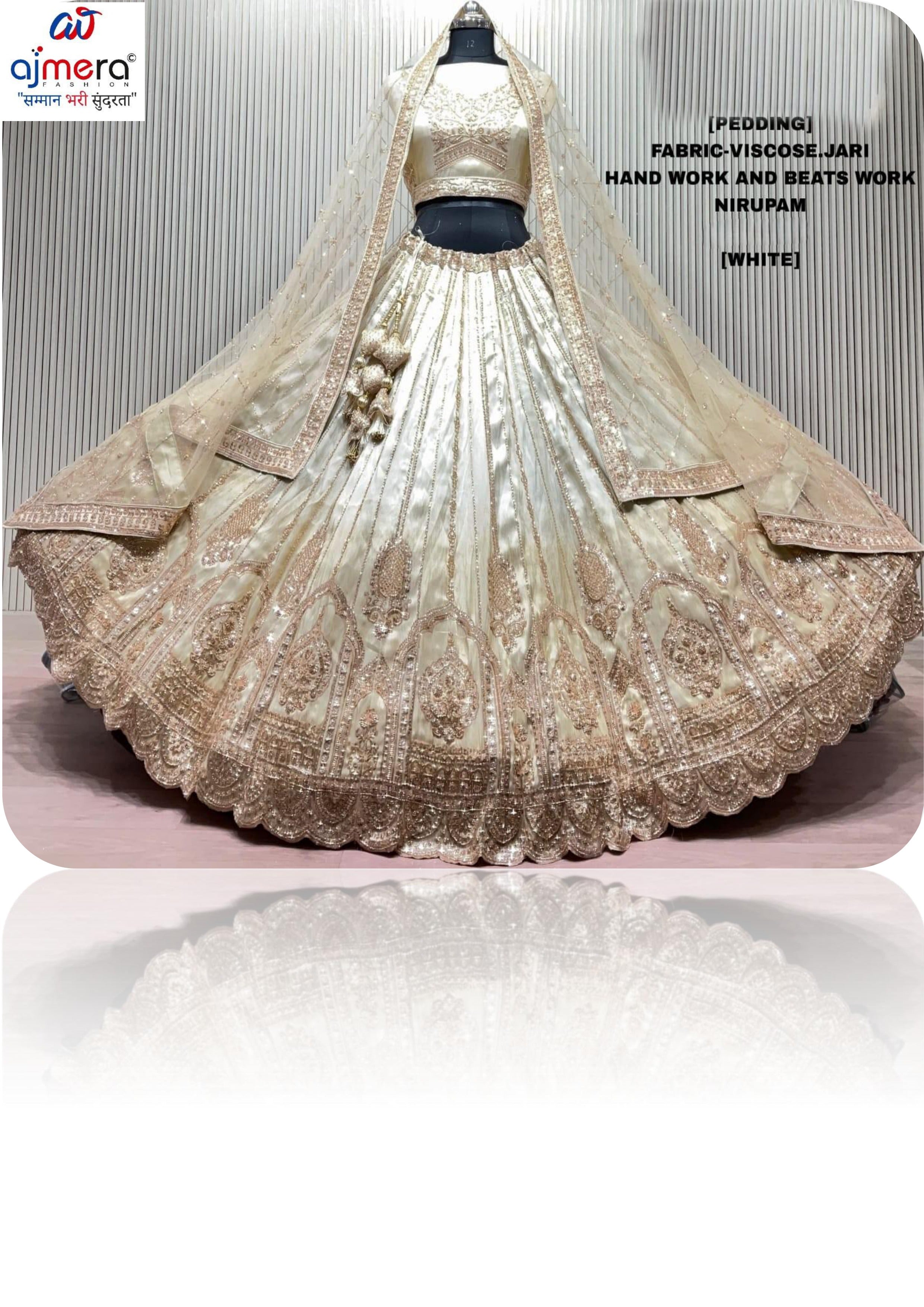 Nirupam Viscose Jari Hand Work Lehenga Manufacturer Supplier Exporter|ABF-NIRUPAM