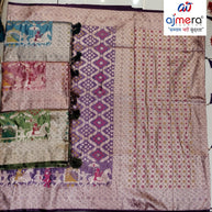 Classic Jacquard Silk Saree with Blouse Piece for Elegant Traditional Look | HLO-RAJSHREE-25